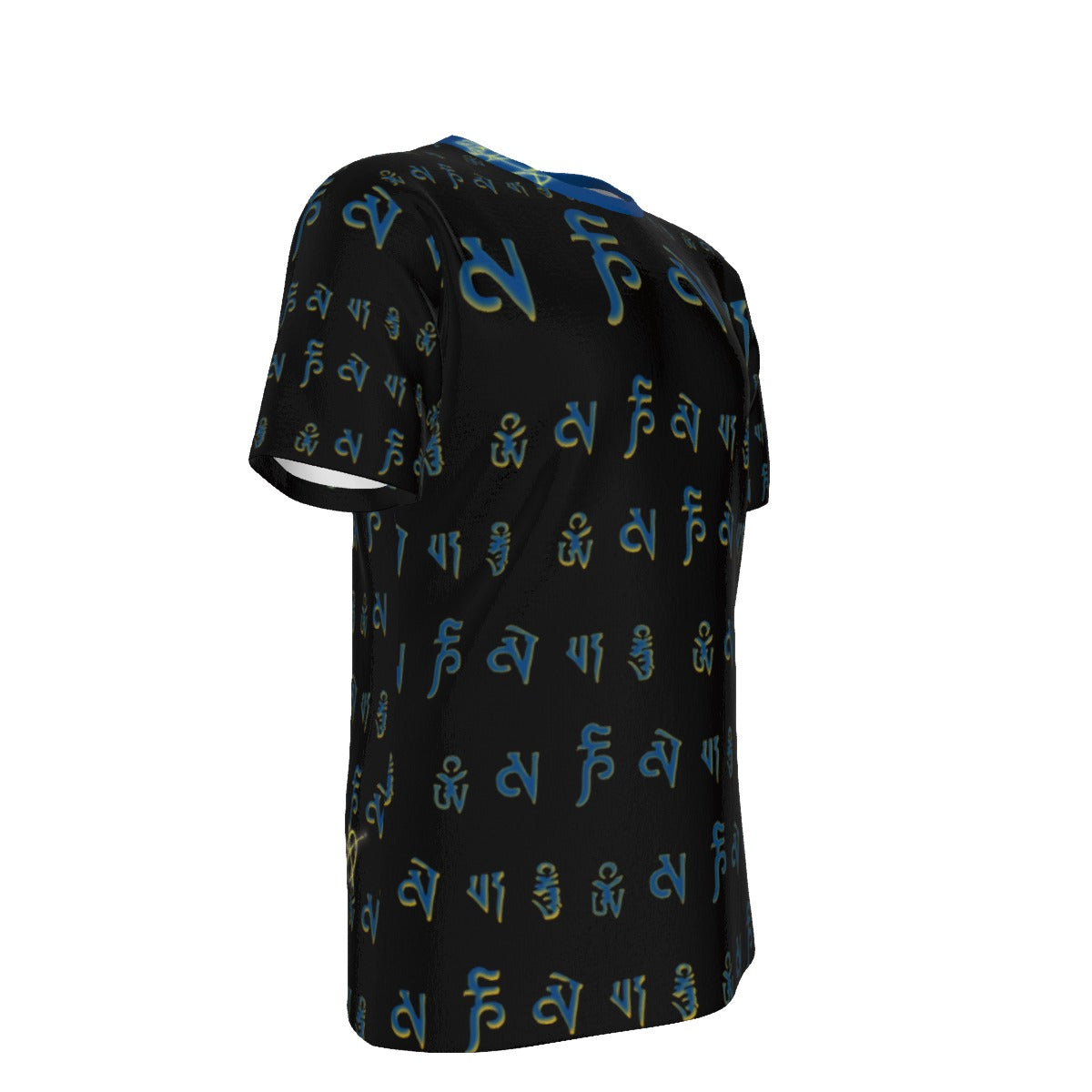 FengShui Blue BG - O-Neck T-Shirt