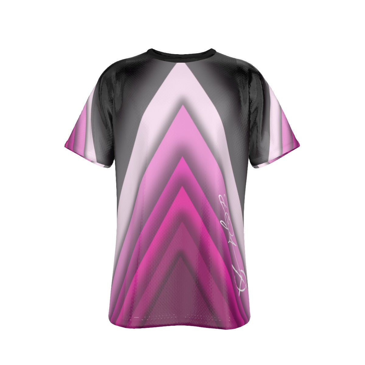 TRIANGLE Black/Pink Layered T-shirt | Birdseye