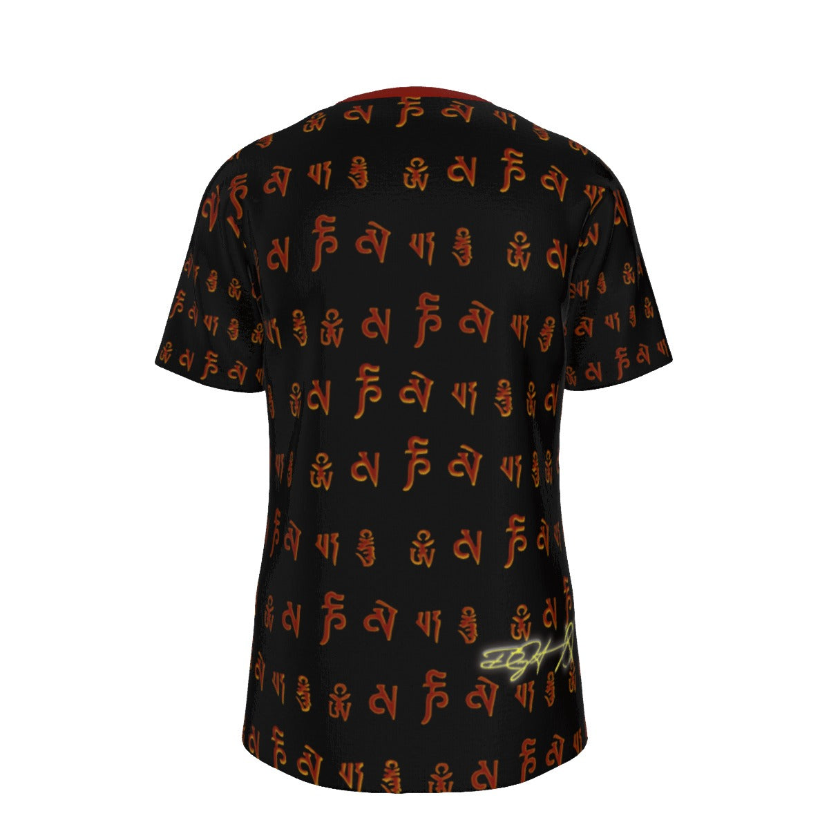 FengShui Energetic Red - BG O-Neck T-Shirt