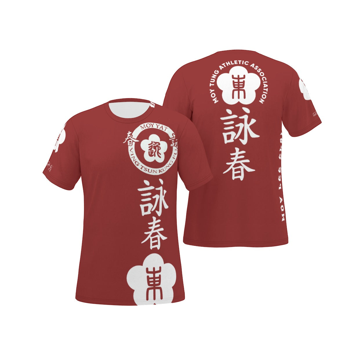 MOY LEE CLAN MoyYatMoyTung Blood Red - O Neck T-Shirt