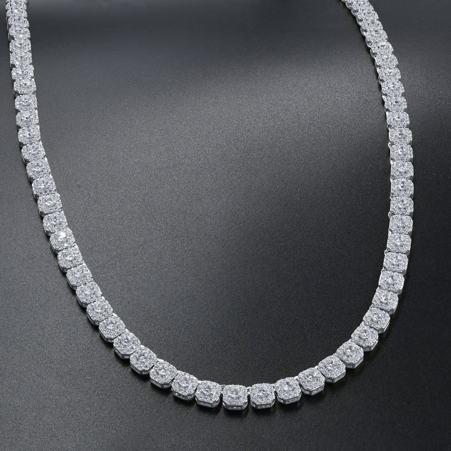 5MM SQUARE TENNIS CHAIN AAA CZ the ICECUBE