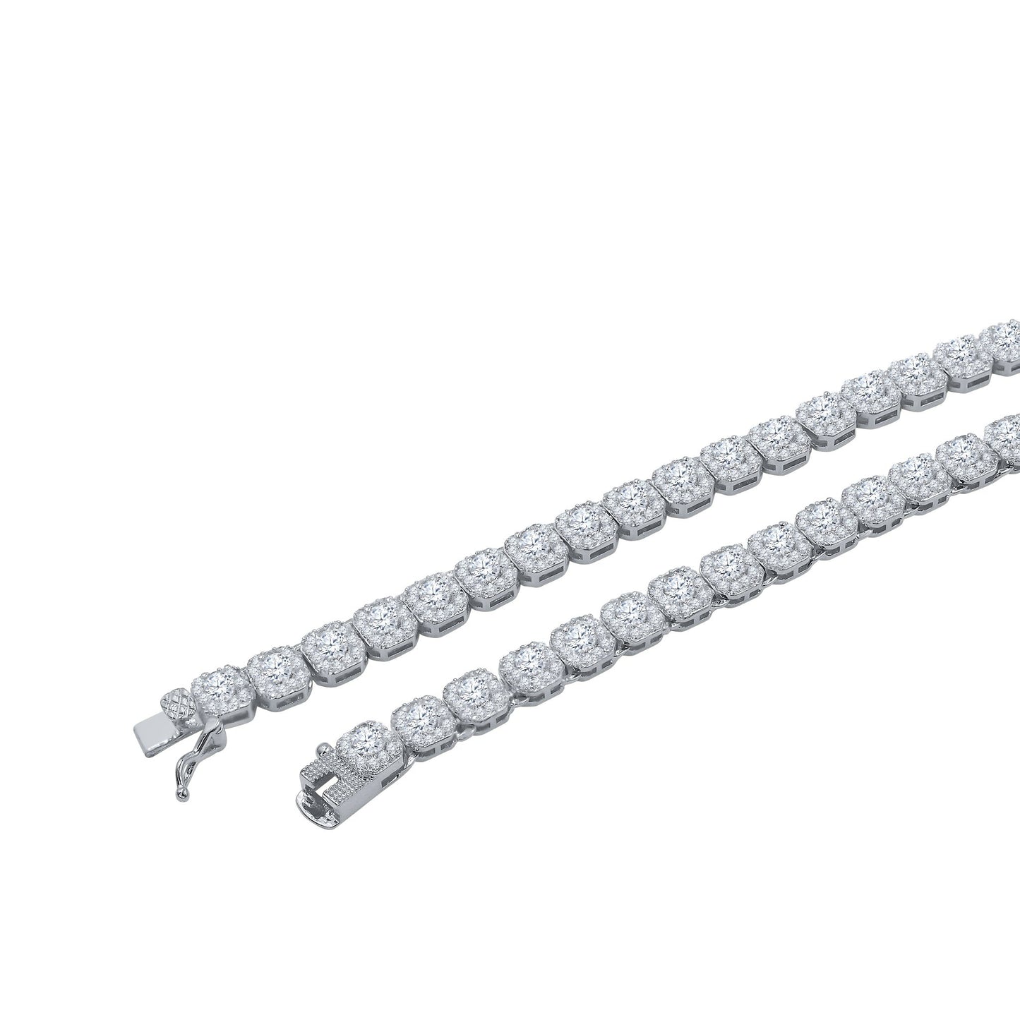 5MM SQUARE TENNIS CHAIN AAA CZ the ICECUBE