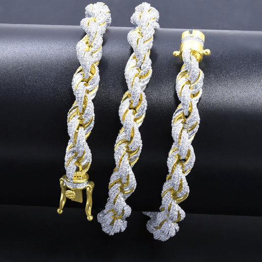 9.5MM MONTAGE CHAIN AAA CZ by BlingMaster