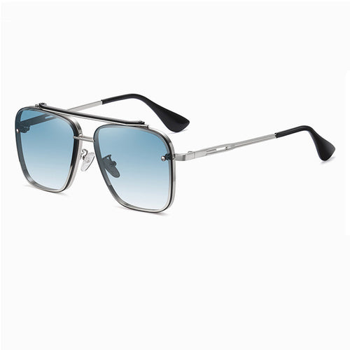 New Gradient Sunglasses Big Metal Frame