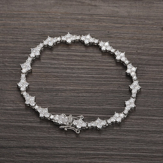 3.0 CUBIC TENNIS BRACELET AA CZ by TRENDY