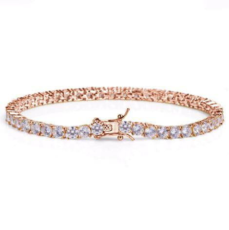 4MM TENNIS BRACELET AAA CZ by ROCK