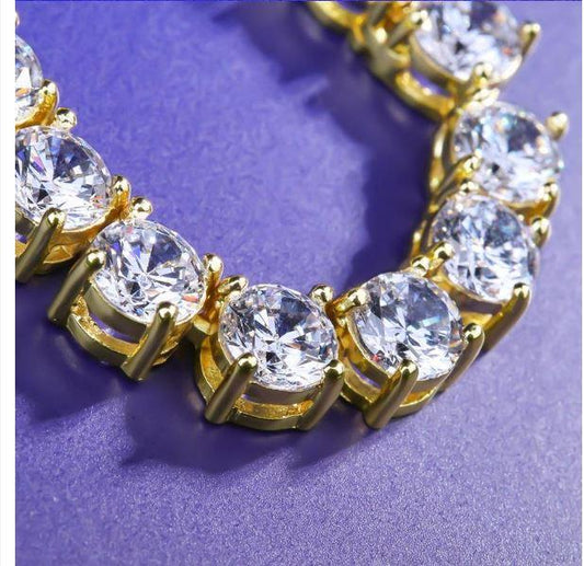 4MM TENNIS CHAIN AAA CZ by ROCK