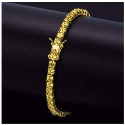 4MM TENNIS BRACELET AAA CZ by ROCK