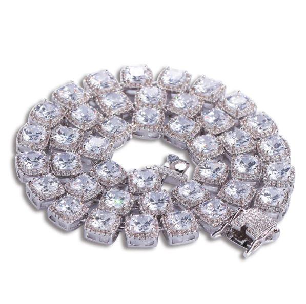 5MM SQUARE TENNIS CHAIN AAA CZ the ICECUBE