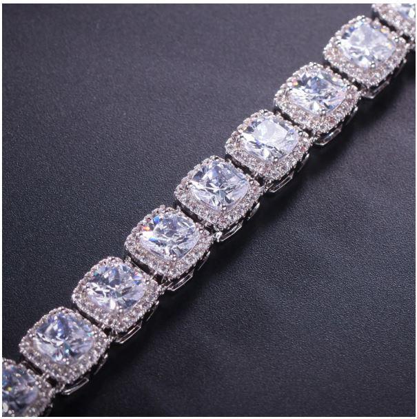 5MM SQUARE TENNIS CHAIN AAA CZ the ICECUBE