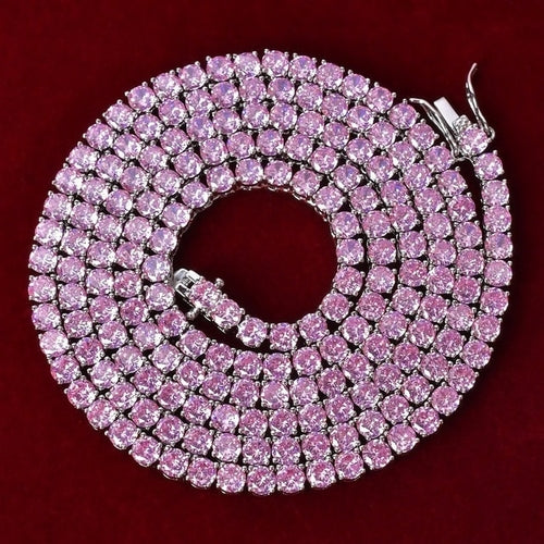 4MM/5MM TENNIS CHAIN AA CZ by AOKAISHEN