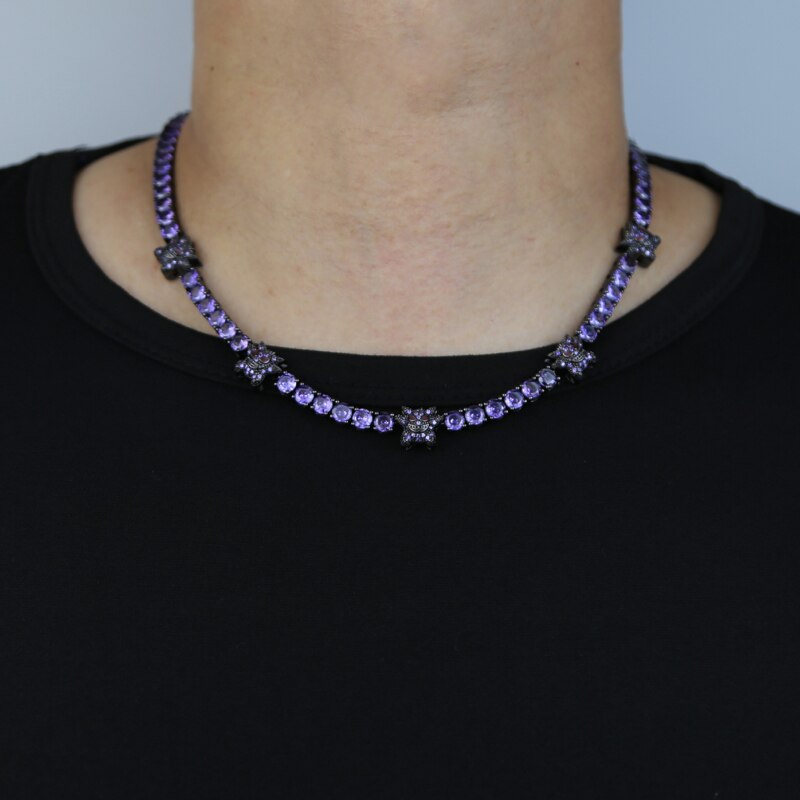 5MM LITTLE DEVIL TENNIS CHAIN by SWAYED