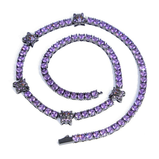 5MM LITTLE DEVIL TENNIS CHAIN by SWAYED