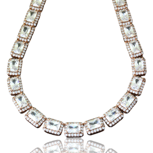 6MM SQUARE TENNIS CHAIN .. SHOWY