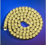 4MM TENNIS CHAIN AAA CZ by ROCK
