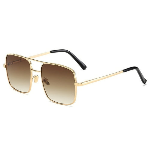 iboode New Brand Design Double Beam Square Sunglasses UV400