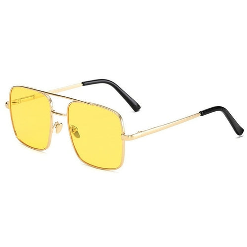 iboode New Brand Design Double Beam Square Sunglasses UV400
