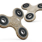 Faded Vintage Orange Rococo Pattern Full-Body Fidget Spinner Skin-Kit