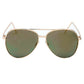 DELAN | Premium Mirrored Lens Oversize Aviator Sunglasses