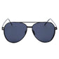 DELAN | Premium Mirrored Lens Oversize Aviator Sunglasses