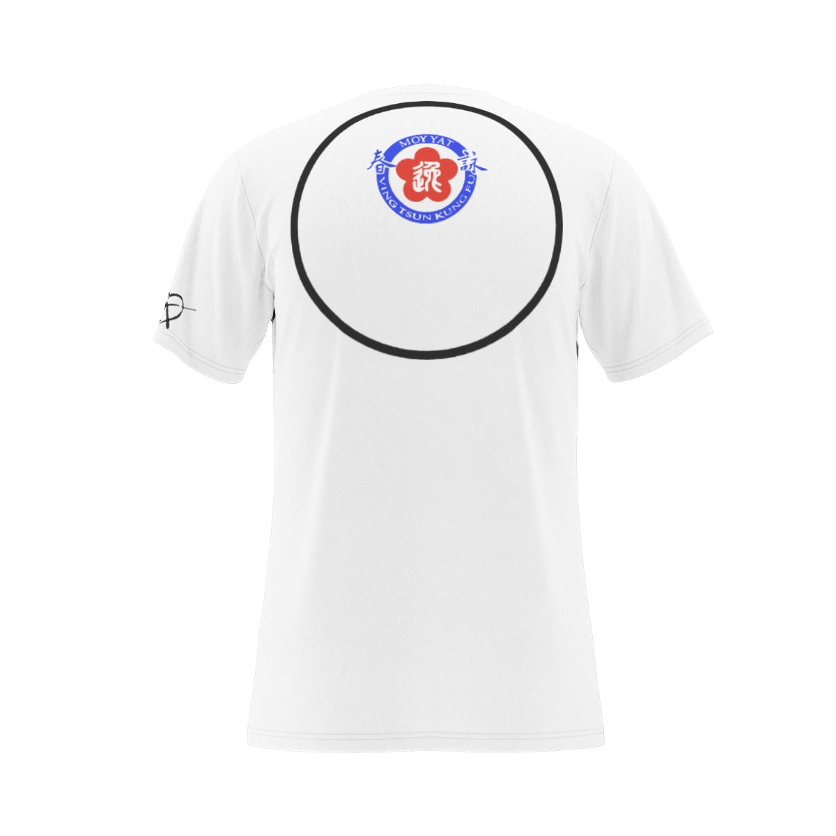 MOY YAT  Blue/Red KungFu O-Neck T-Shirt