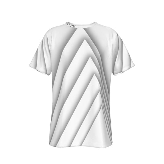 Triable Silver/White  GEO T-shirt | Birdseye