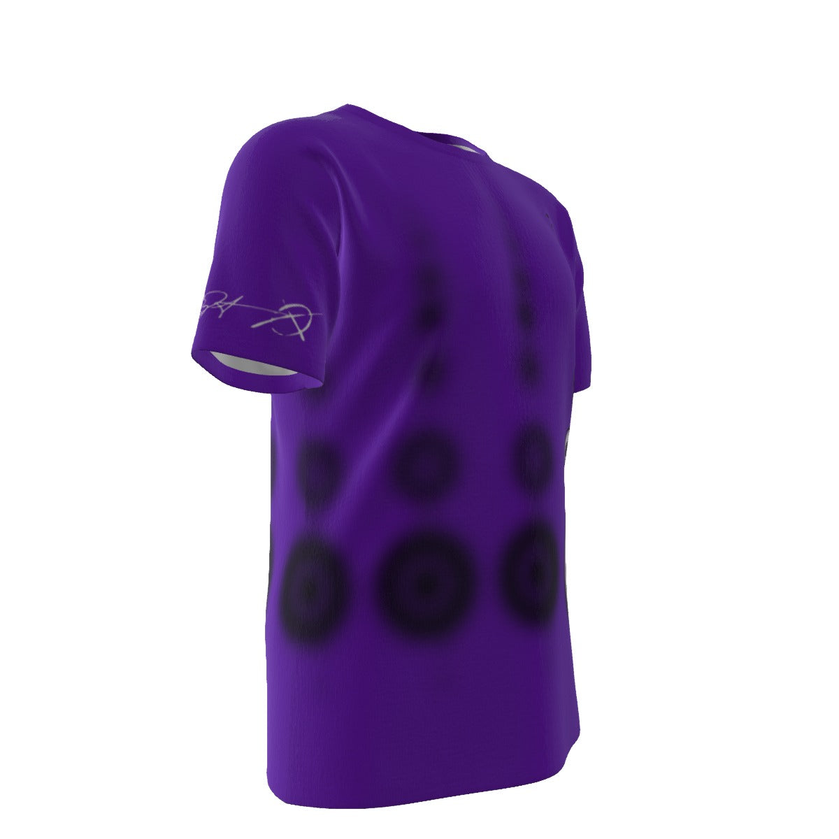 CROP CIRCLE Purple Men's O-Neck T-Shirt