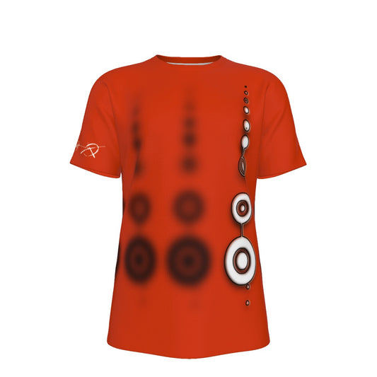 Crop Circle Reg BG - O-Neck T-Shirt