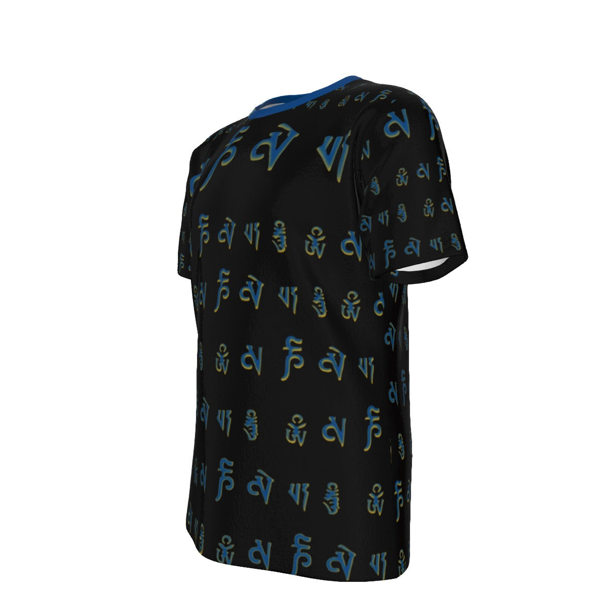 FengShui Blue BG - O-Neck T-Shirt