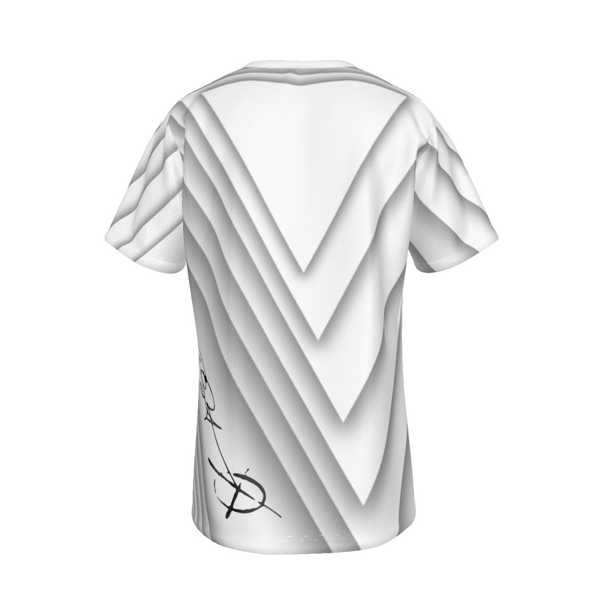 Triable Silver/White  GEO T-shirt | Birdseye