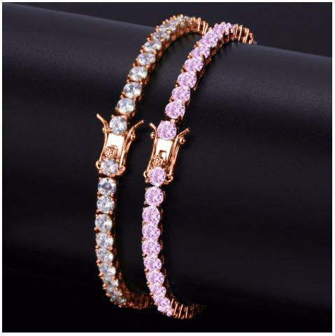 3MM TENNIS BRACELET AAA CZ by SPARKLE