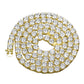 3MM TENNIS CHAIN AAA CZ  925 SILVER by SPARKLE