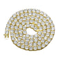 4MM TENNIS CHAIN AAA CZ  925 SILVER by SPARKLE