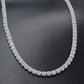 5MM SQUARE TENNIS CHAIN AAA CZ the ICECUBE