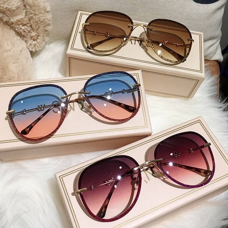New Diamond RhineStone Sunglasses Summer Fashion