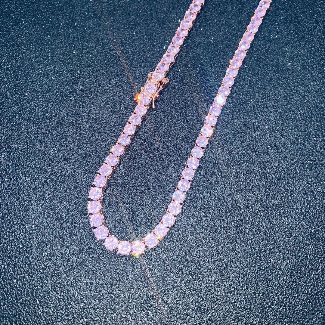 4MM TENNIS CHAIN the BLING