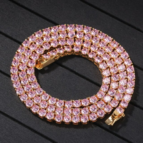 4MM TENNIS CHAIN the BLING