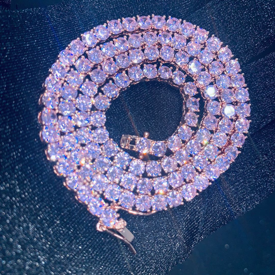 4MM TENNIS CHAIN the BLING
