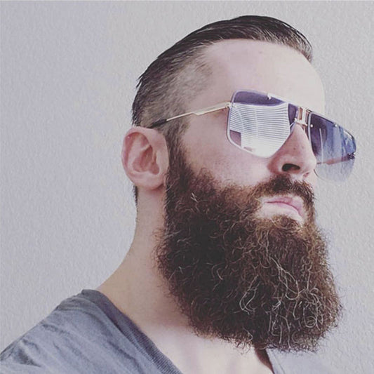 Fashion Frameless Driving Glasses with Summer Gradient