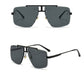 Fashion Frameless Driving Glasses with Summer Gradient