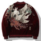 2022 New Japanese Heavy Craft Embroidery Nine Tailed Fox Coat Men's