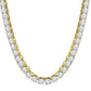 3MM TENNIS CHAIN AAA CZ  925 SILVER by SPARKLE