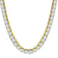 4MM TENNIS CHAIN AAA CZ  925 SILVER by SPARKLE