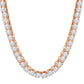 3MM TENNIS CHAIN AAA CZ 925 SILVER by SPARKLE