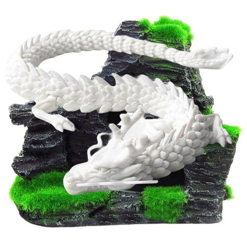 3D Printed Articulated Chinese Dragon Flexible Realistic Made Ornament