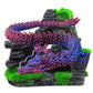 3D Printed Articulated Chinese Dragon Flexible Realistic Made Ornament