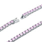 3MM TENNIS CHAIN AAA CZ 925 SILVER by SPARKLE