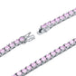3MM TENNIS CHAIN AAA CZ 925 SILVER by SPARKLE