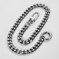 40cm Long Stainless Steel Wallet Belt Key Chain Rock Punk Trousers