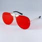 Luxury Metal Big Bee Pilot Sunglasses Gradient Lenses Uv400